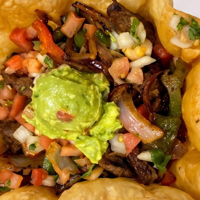 Steak Fajita Salad.
