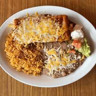 Shredded Chicken Chimichanga