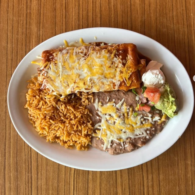 Crab Chimichanga.